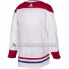 Camisola Montreal Canadiens Blank Adidas Branco Authentic - Homem